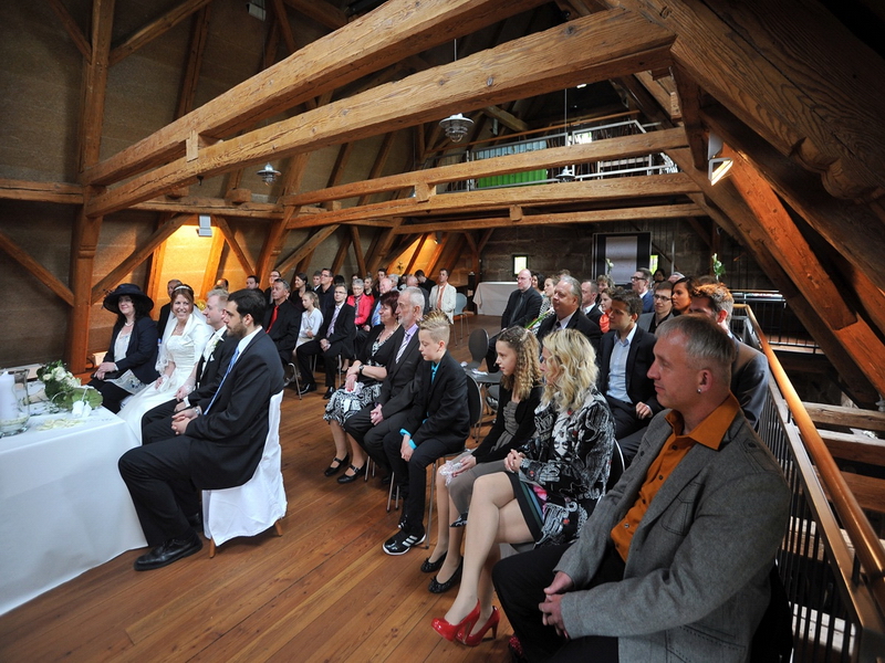 DER Hochzeitsfotograf zeigt Euch die Trauungslocation im 1 Stock vom Scherauer Hof